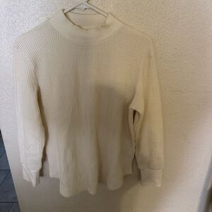 Women's waffle long sleeve